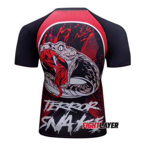 'Terror Snake Shirt' Short Sleeve Rash Guard