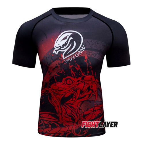 'Terror Snake Shirt' Short Sleeve Rash Guard