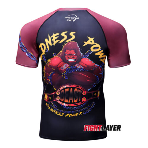 'The Beast' Short Sleeve Rash Guard