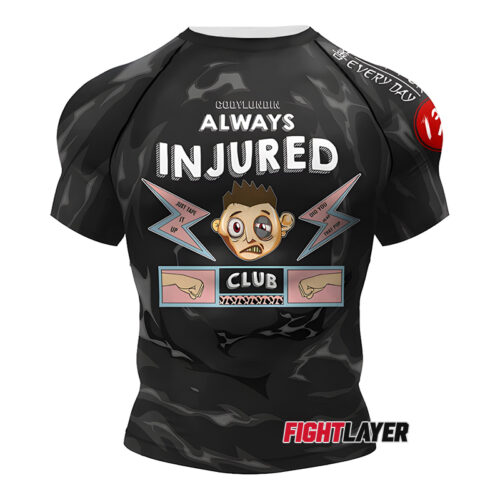 'The Bruise Crew' Short Sleeve Rash Guard