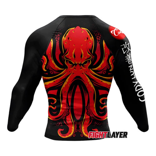 'The Kraken' Long Sleeve Rash Guard