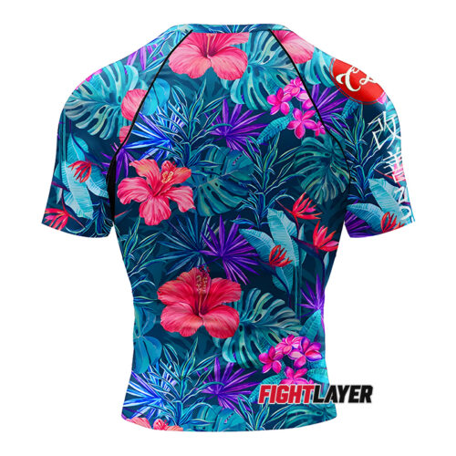 'Tropical Punch' Short Sleeve Rash Guard