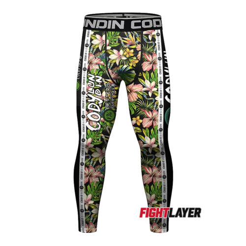 'Tropical Strike' Training Leggings