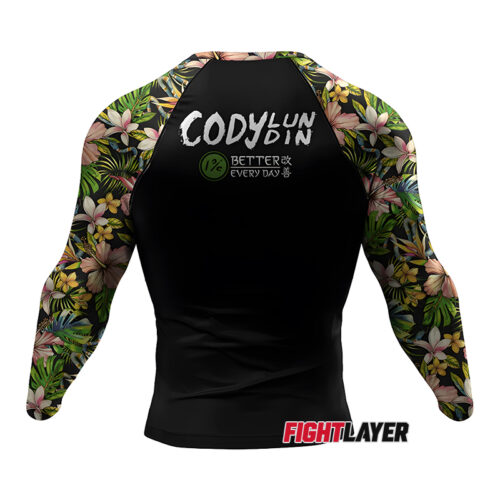 'Tropical Strike' Long Sleeve Rash Guard