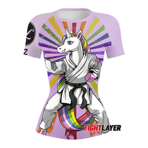 Women's 'Unicombat' Short Sleeve Rash Guard