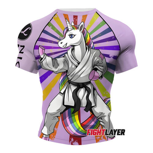 'Unicombat' Short Sleeve Rash Guard