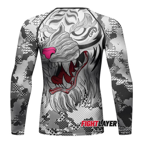 'Untamed' Long Sleeve Rash Guard