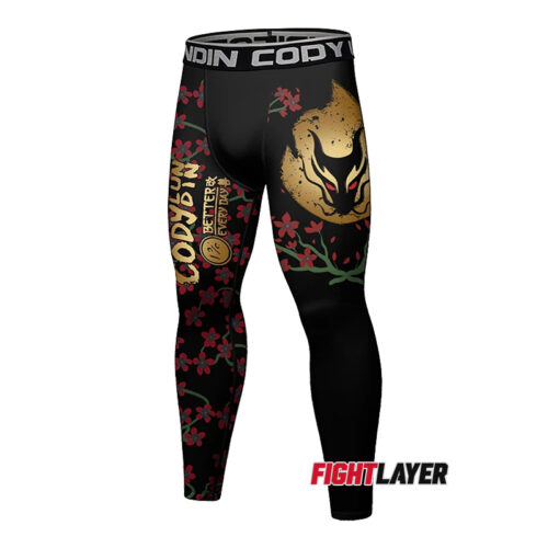 'Warrior's Blossom' Training Leggings