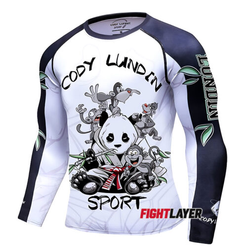 'Way Of The Panda Shirt' Long Sleeve Rash Guard