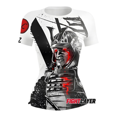 Women's 'Way Of The Samurai' Short Sleeve Rash Guard