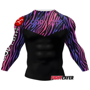 'Wild Style' Long Sleeve Rash Guard