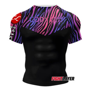 'Wild Style' Short Sleeve Rash Guard