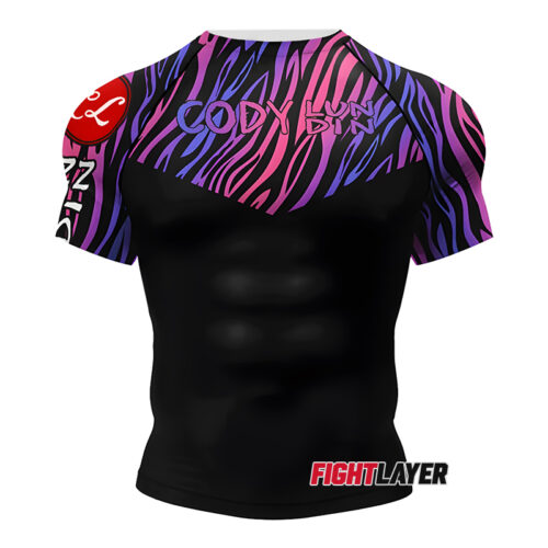 'Wild Style' Short Sleeve Rash Guard