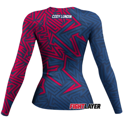 Women's 'Zig Zag' Long Sleeve Rash Guard