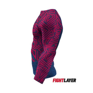 'Zig Zag' Long Sleeve Rash Guard