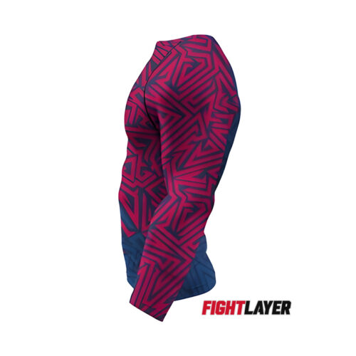 'Zig Zag' Long Sleeve Rash Guard