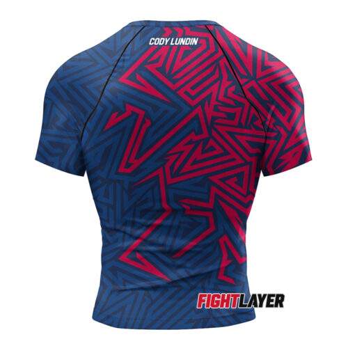 'Zig Zag' Short Sleeve Rash Guard